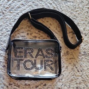 Taylor Swift Eras Tour Clear Concert/Game Crossbody Bag